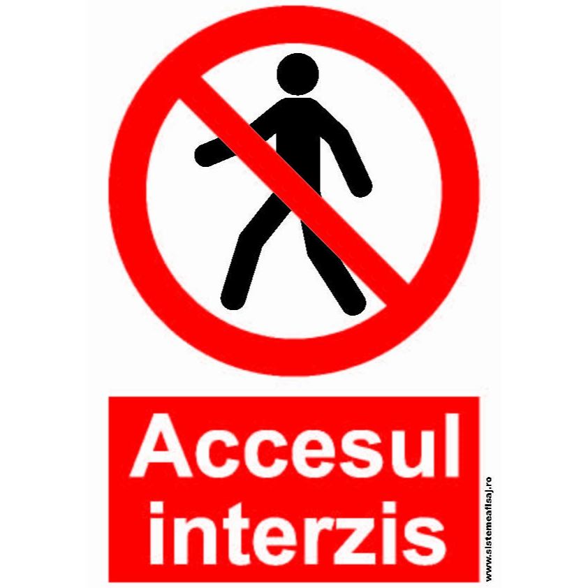 Accesul Interzis PrintCenter.ro Shop