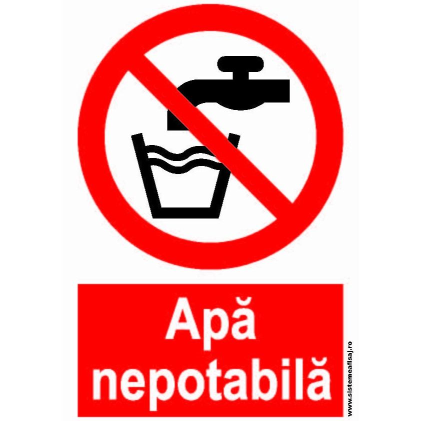 Apa Nepotabila PrintCenter.ro Shop