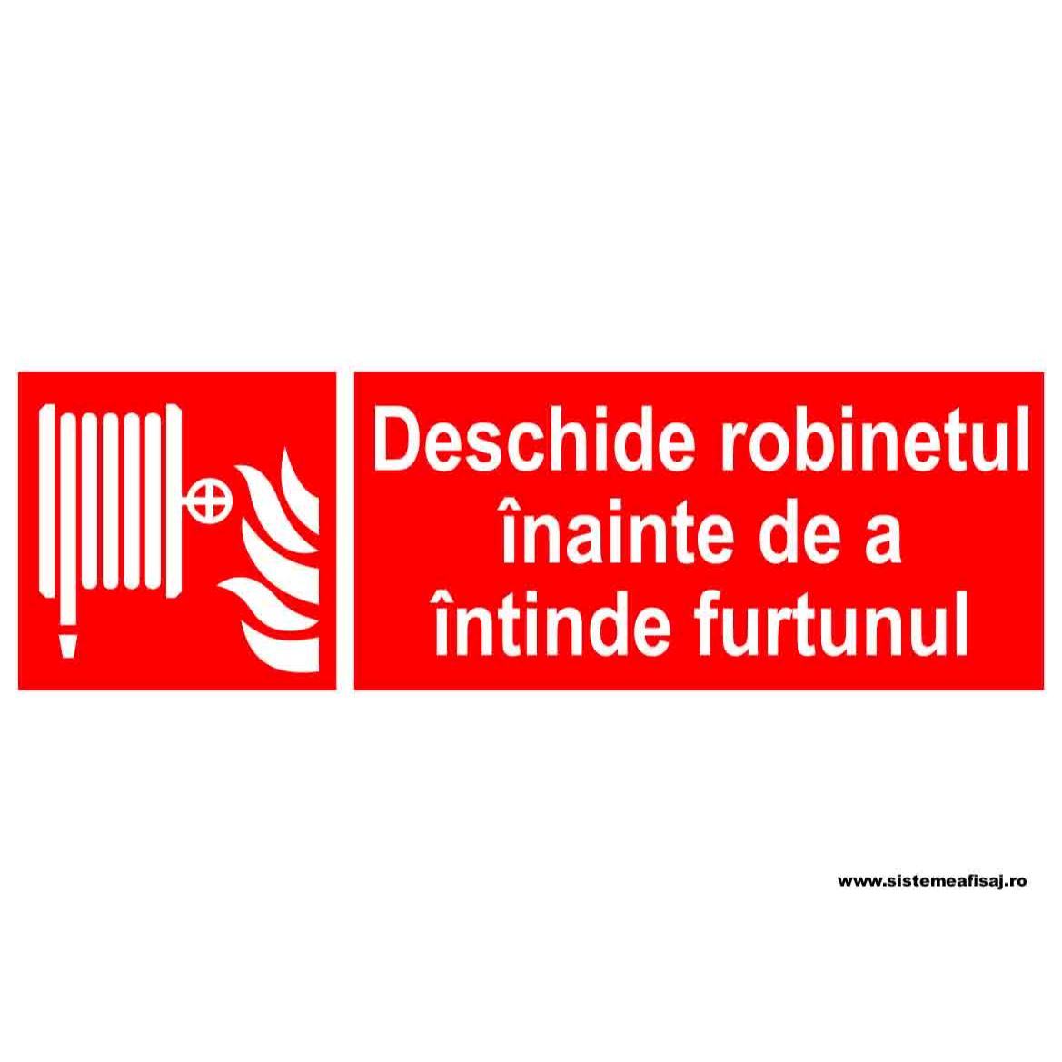 Deschide Robinetul Inainte De A Intinde Furtunul PrintCenter.ro Shop