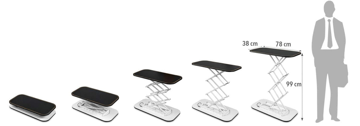 DESK Pliabil Automat Portabil Dreptunghiular – Iluminare LED PrintCenter.ro Shop 