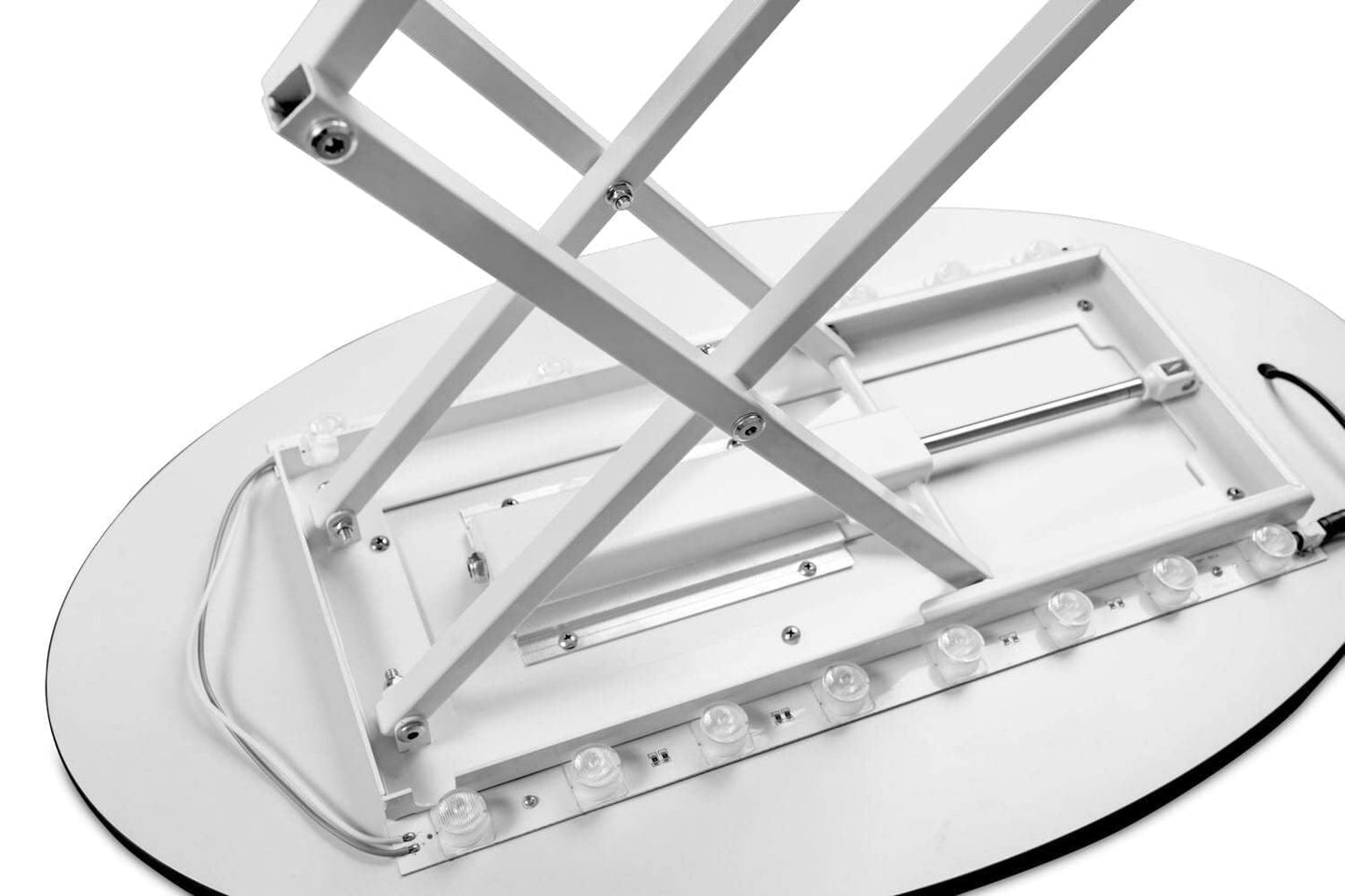 DESK Pliabil Automat Portabil Oval – Iluminare LED PrintCenter.ro Shop 