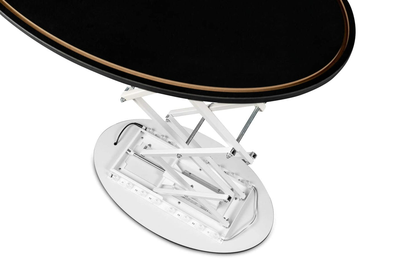 DESK Pliabil Automat Portabil Oval – Iluminare LED PrintCenter.ro Shop 