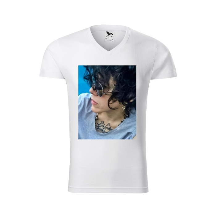 Tricou V-Neck personalizat