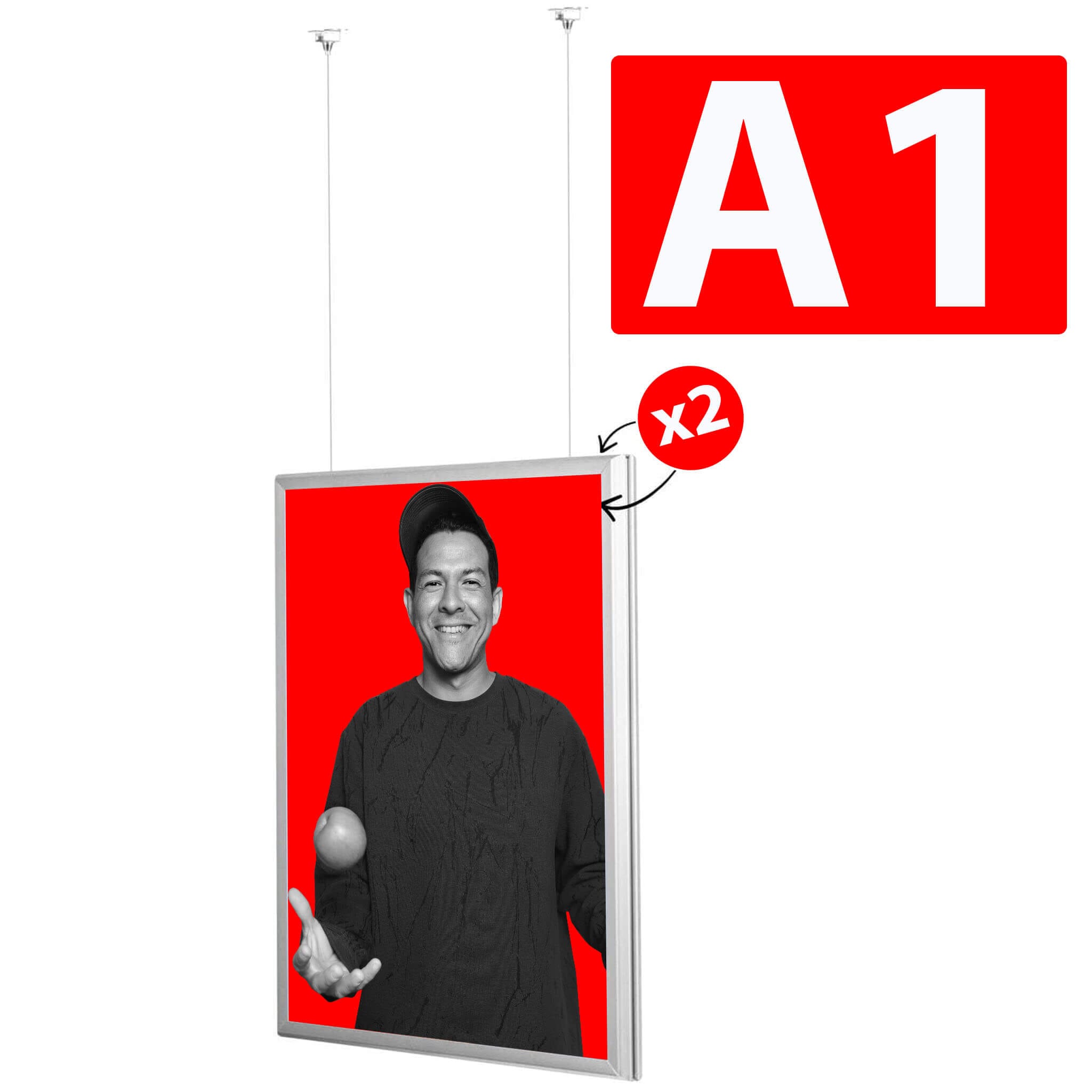 Click Frame Signage Hanging Click Frame – PrintCenter.ro Shop