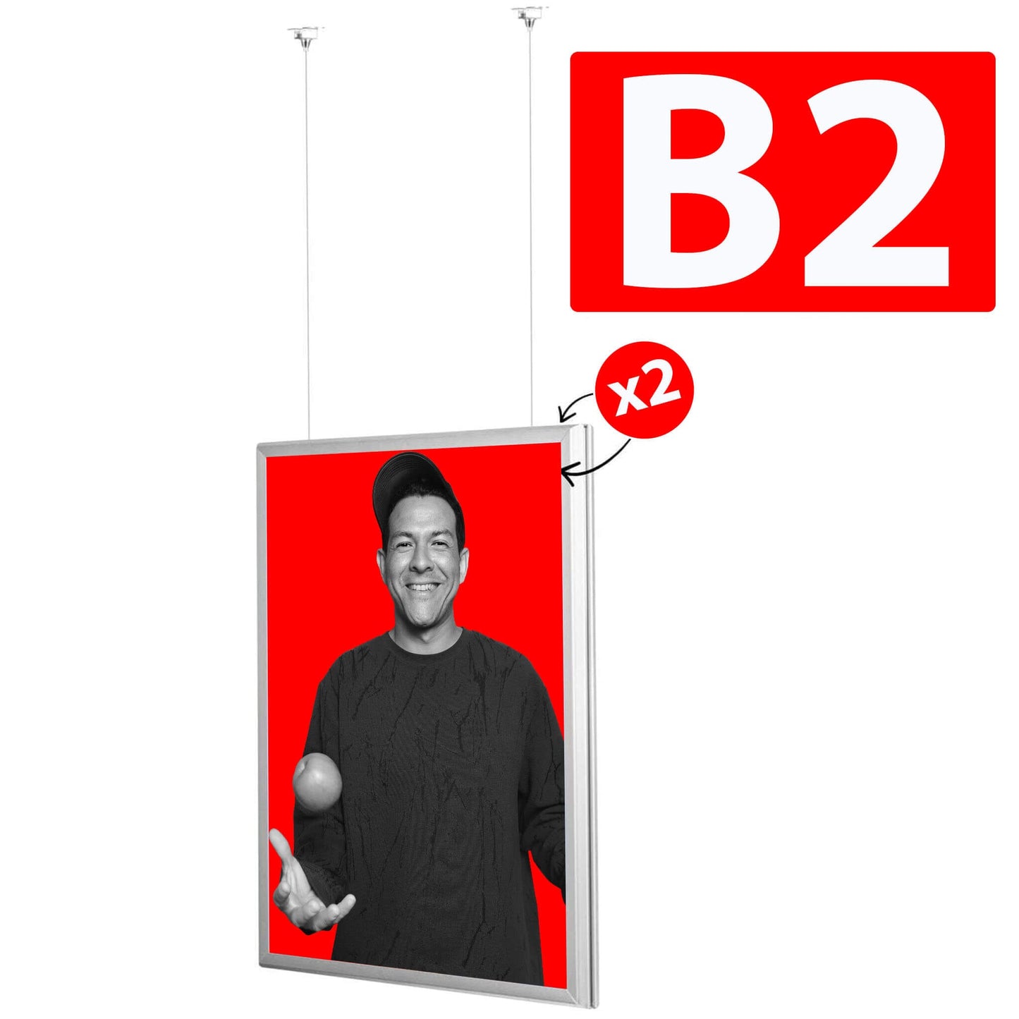Hanging Click Frame PrintCenter.ro Shop B2 