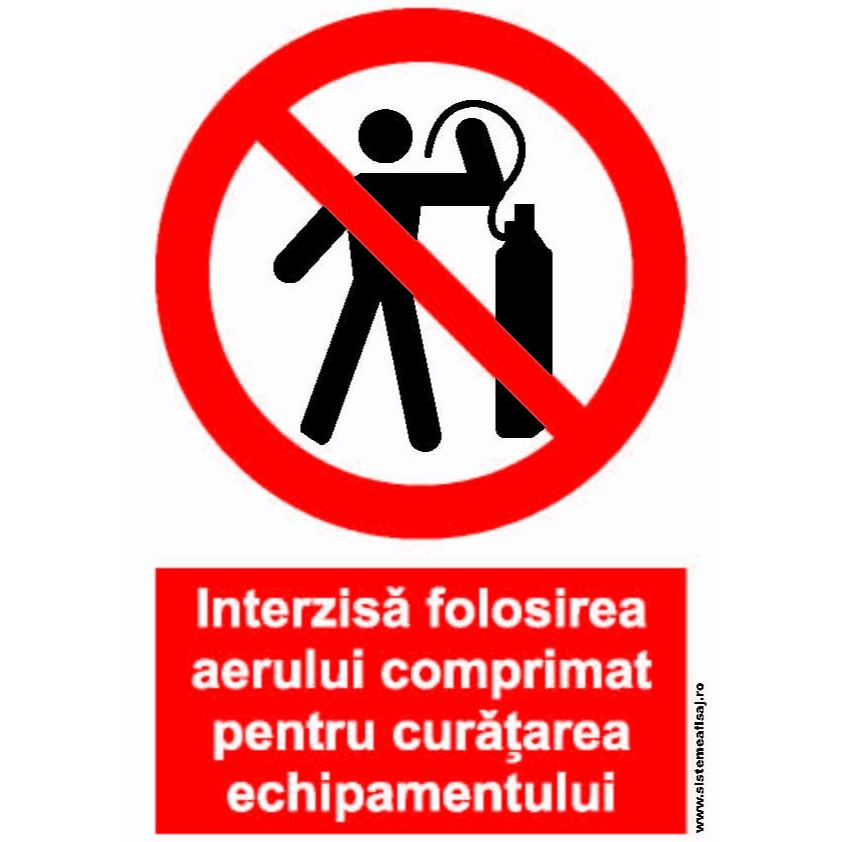 Interzisa Folosirea Aerului Comprimat Pentru Curatarea Echipamentului PrintCenter.ro Shop