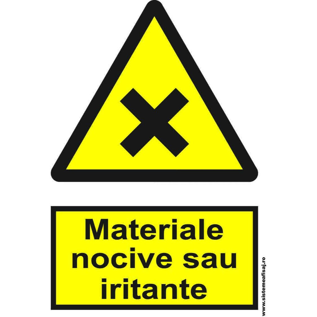 Materiale Nocive Sau Iritante PrintCenter.ro Shop