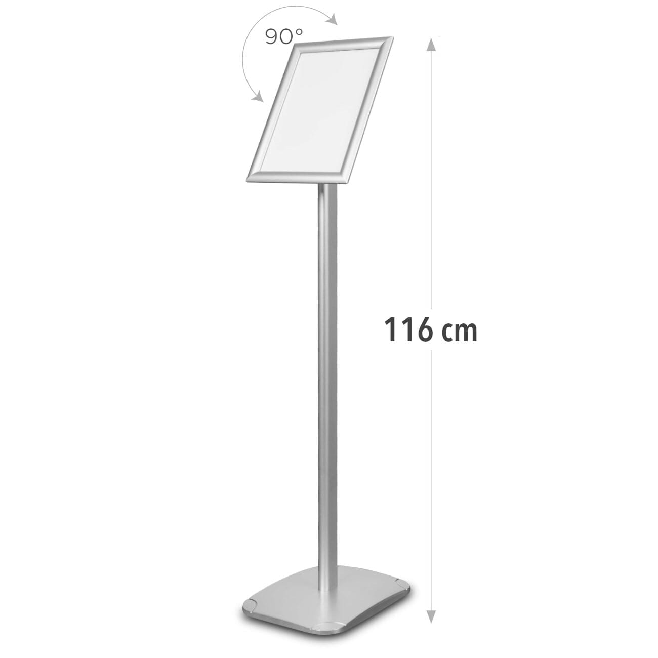 Menu / Info Stand Standard Silver A4 PrintCenter.ro Shop 