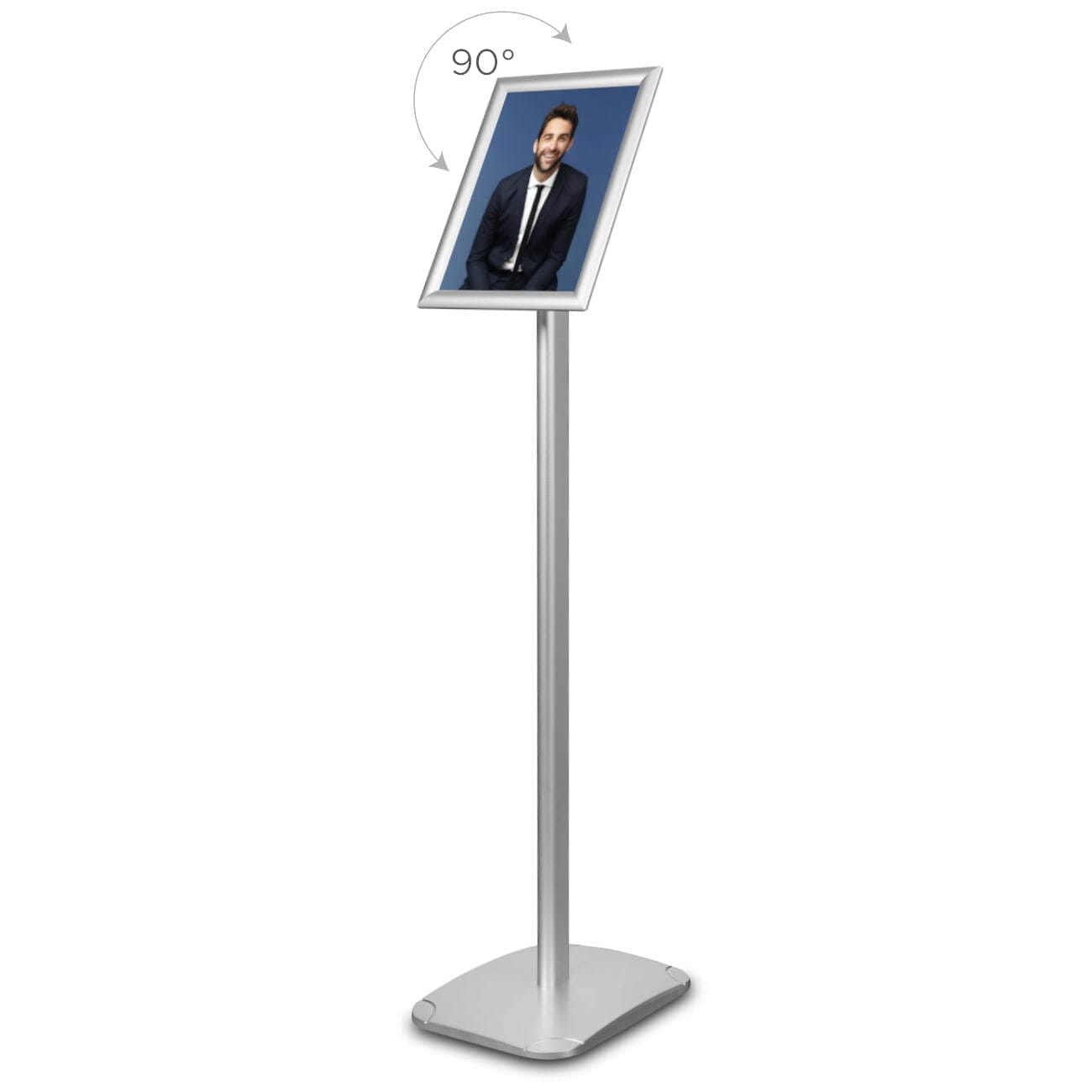 Menu / Info Stand Standard Silver A4 PrintCenter.ro Shop 