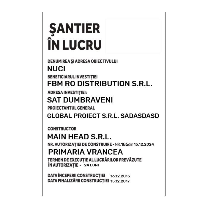 Panou şantier în lucru zakeke-design PrintCenter.ro Shop 