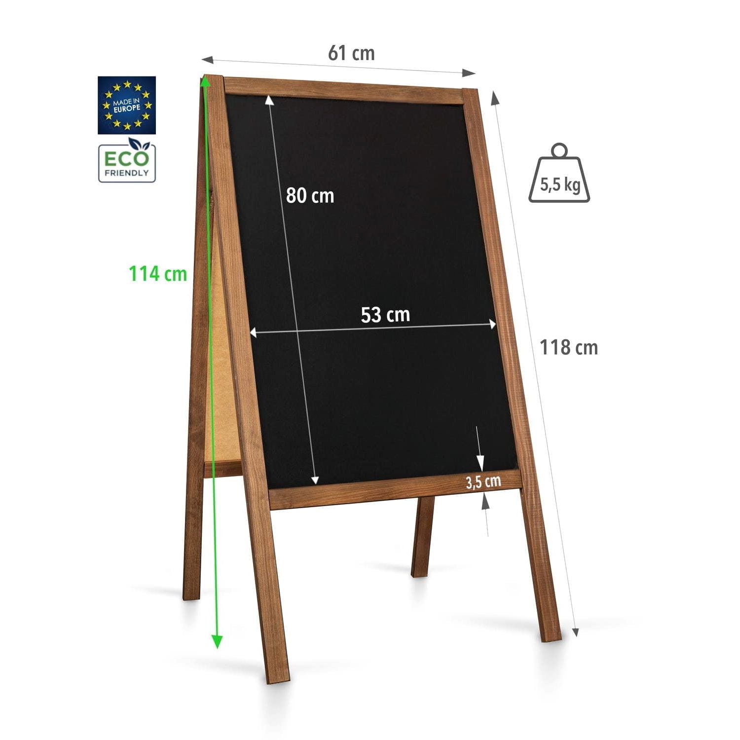People Stopper Wood 61 x 118 cm PrintCenter.ro Shop 