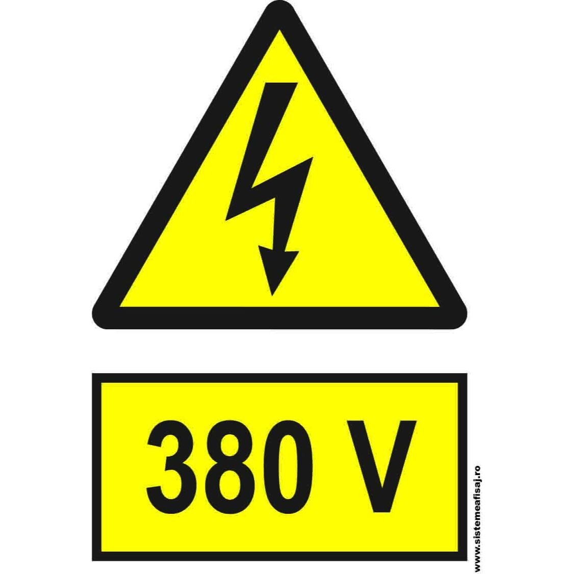 Semn Indicator 380 V PrintCenter.ro Shop 