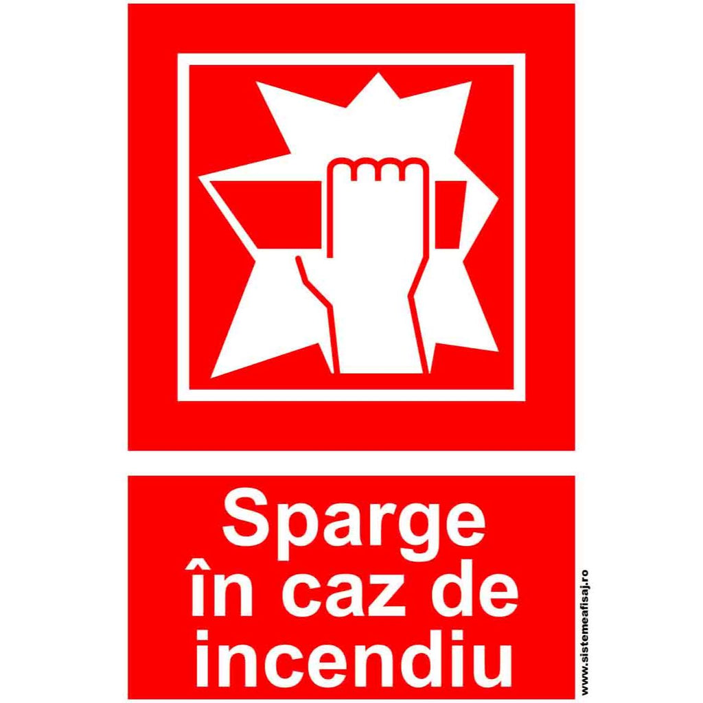 Sparge In Caz De Incendiu PrintCenter.ro Shop