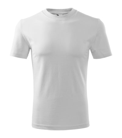 Tricou Clasic personalizat Tshirt TextileDivision Alb XS