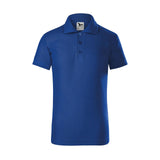 Tricou Polo Pique Copii Personalizat Tshirt TextileDivision Albastru Regal 110 cm/4 ani