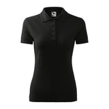 Tricou Polo Pique Femei Personalizat Tshirt TextileDivision Negru XS