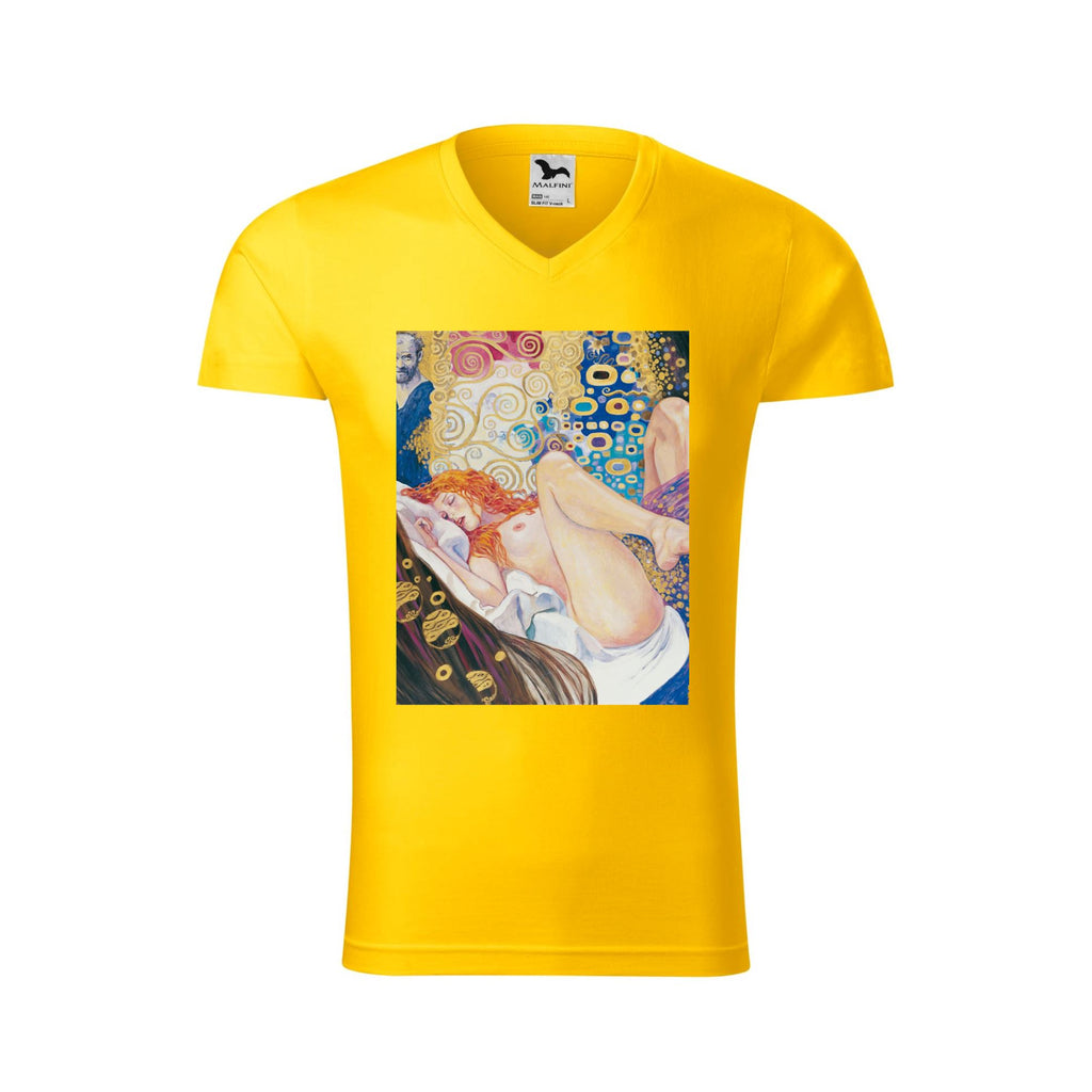 Tricou V-Neck personalizat zakeke-design TextileDivision 