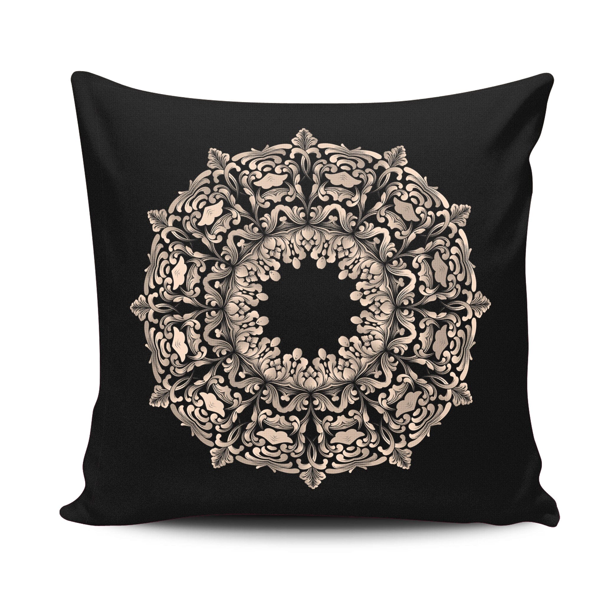 Bean Bag Pillow Gold Mandala 6 Bean Bag Chairs TextileDivision 