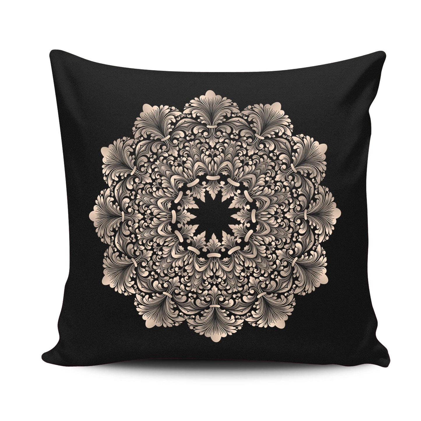 Bean Bag Pillow Gold Mandala 8 Bean Bag Chairs TextileDivision 