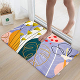 Covoraș "Abstract Tropical Leaves" Floor Mat TextileDivision 