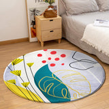 Covoraș "Abstract Tropical Leaves" Floor Mat TextileDivision 