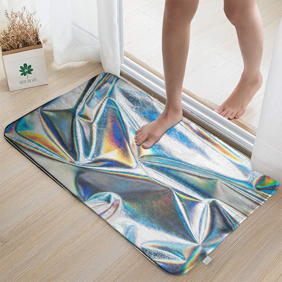 Covoraș "Holographic Silk" Floor Mat TextileDivision 