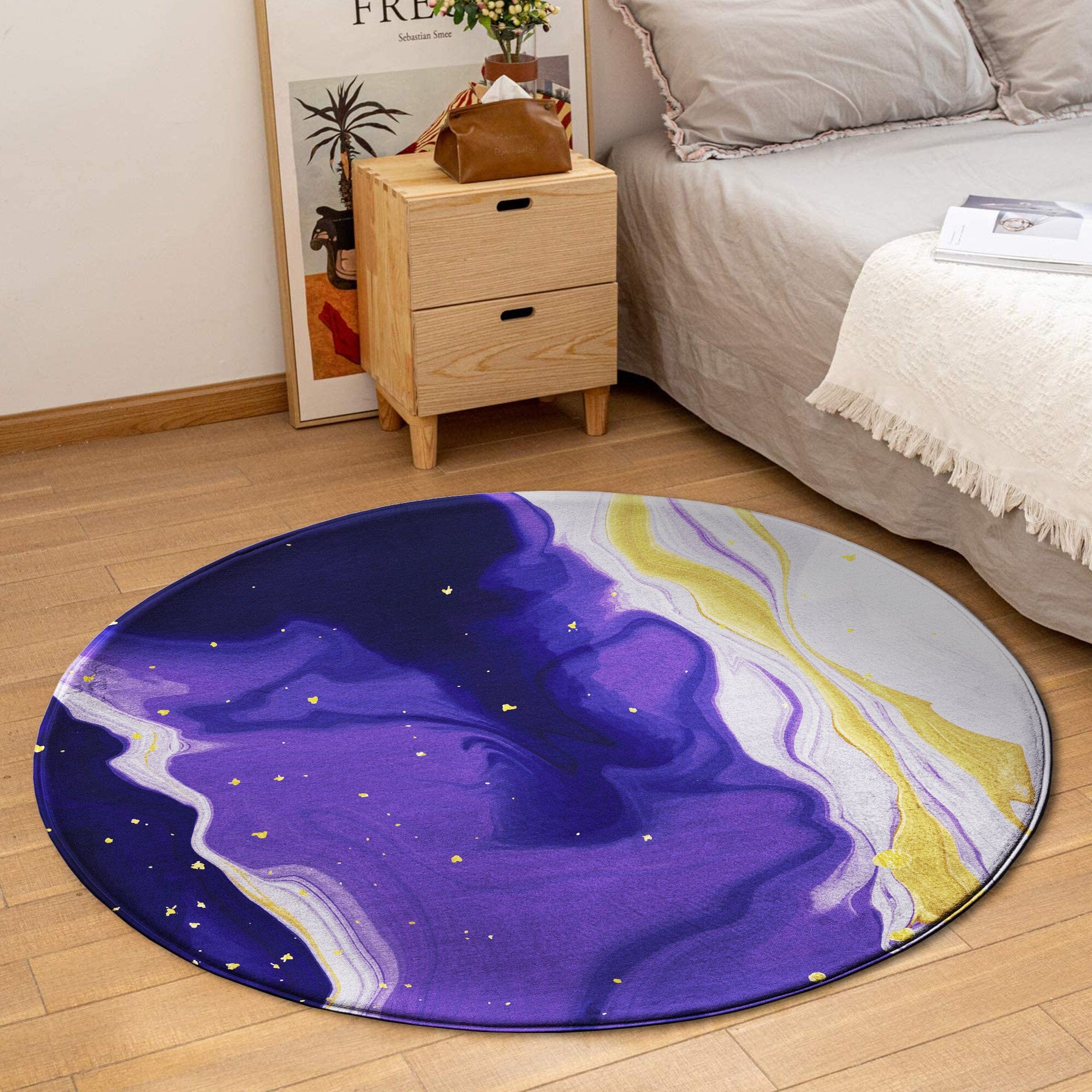 Covoraș "Night Purple" Floor Mat TextileDivision 