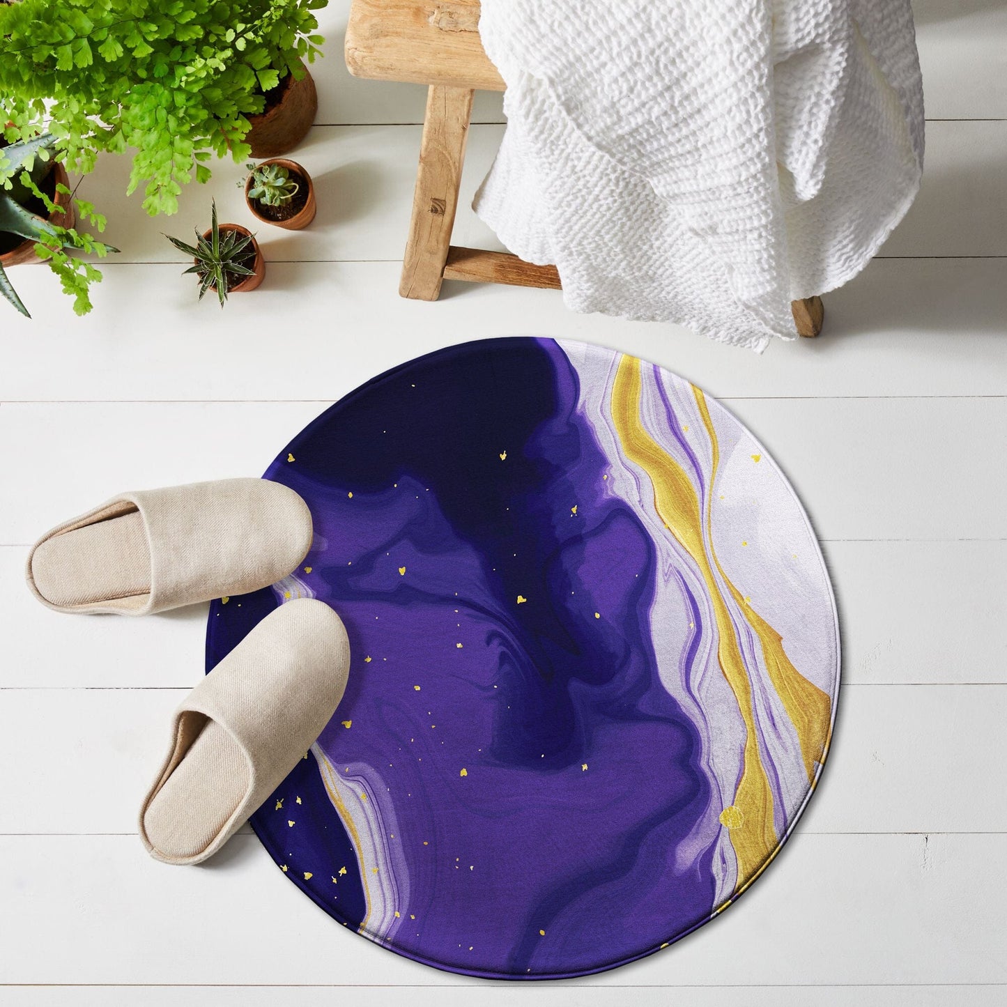 Covoraș "Night Purple" Floor Mat TextileDivision 