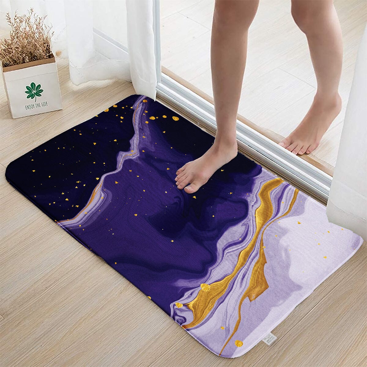 Covoraș "Night Purple" Floor Mat TextileDivision 
