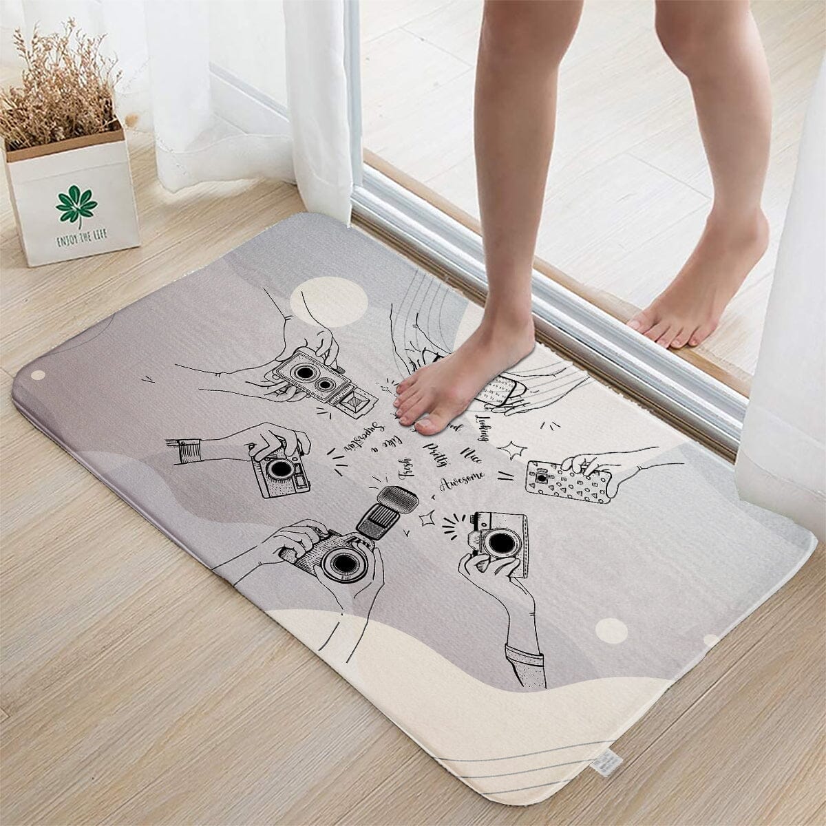 Covoraș "Superstar Pose" Floor Mat TextileDivision 