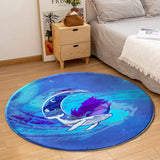 Covoraș "Whale Moon" Floor Mat TextileDivision 