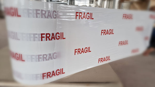 Folie stretch personalizata FRAGIL PrintCenter.ro Shop 