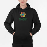 Hanorac negru Let's Do It, Romania! Tshirt TextileDivision 