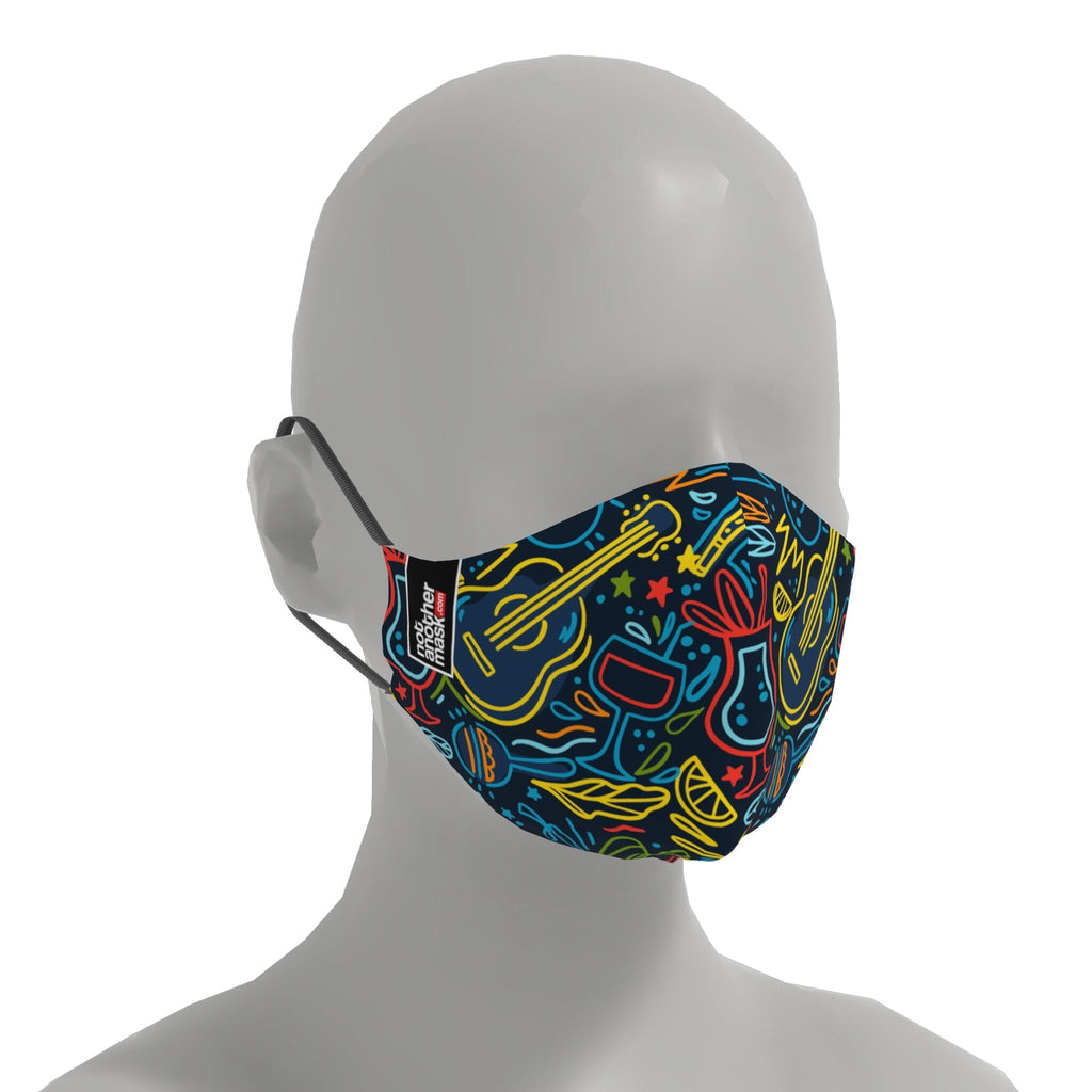 Mască Brazilian Festival Textile Mask NotAnotherMask 