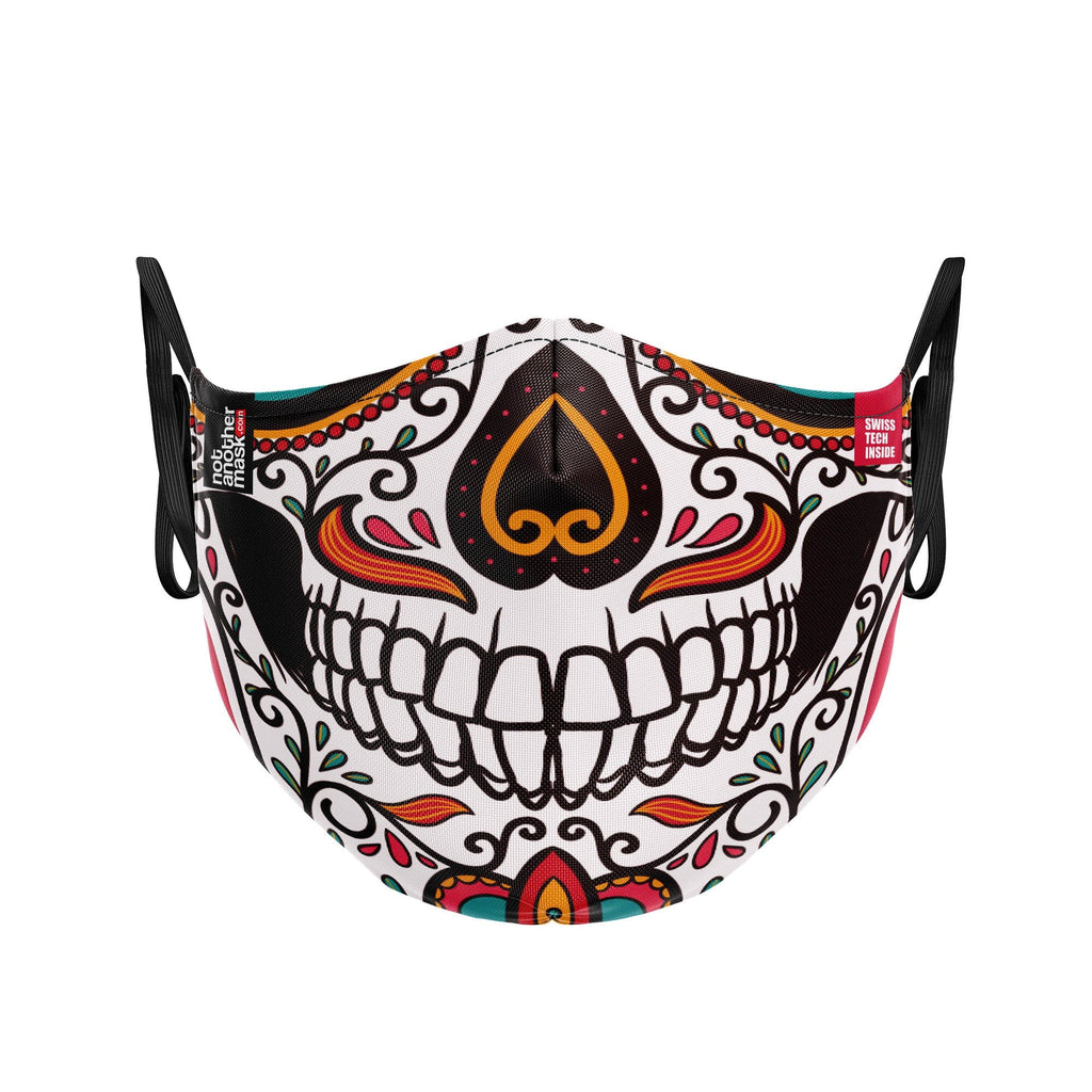Mască Dia de los Muertos Textile Mask NotAnotherMask 