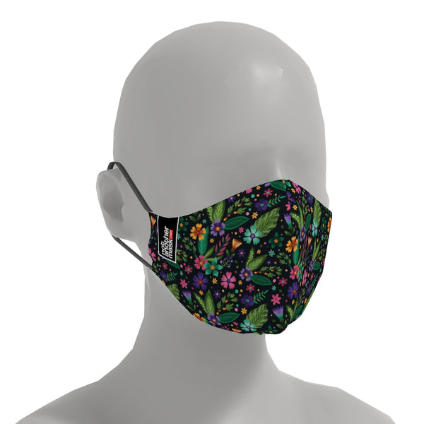 Mască Fairytale Flowers Textile Mask NotAnotherMask 