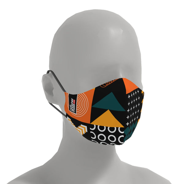 Mască Geometric Art 3 Textile Mask NotAnotherMask 