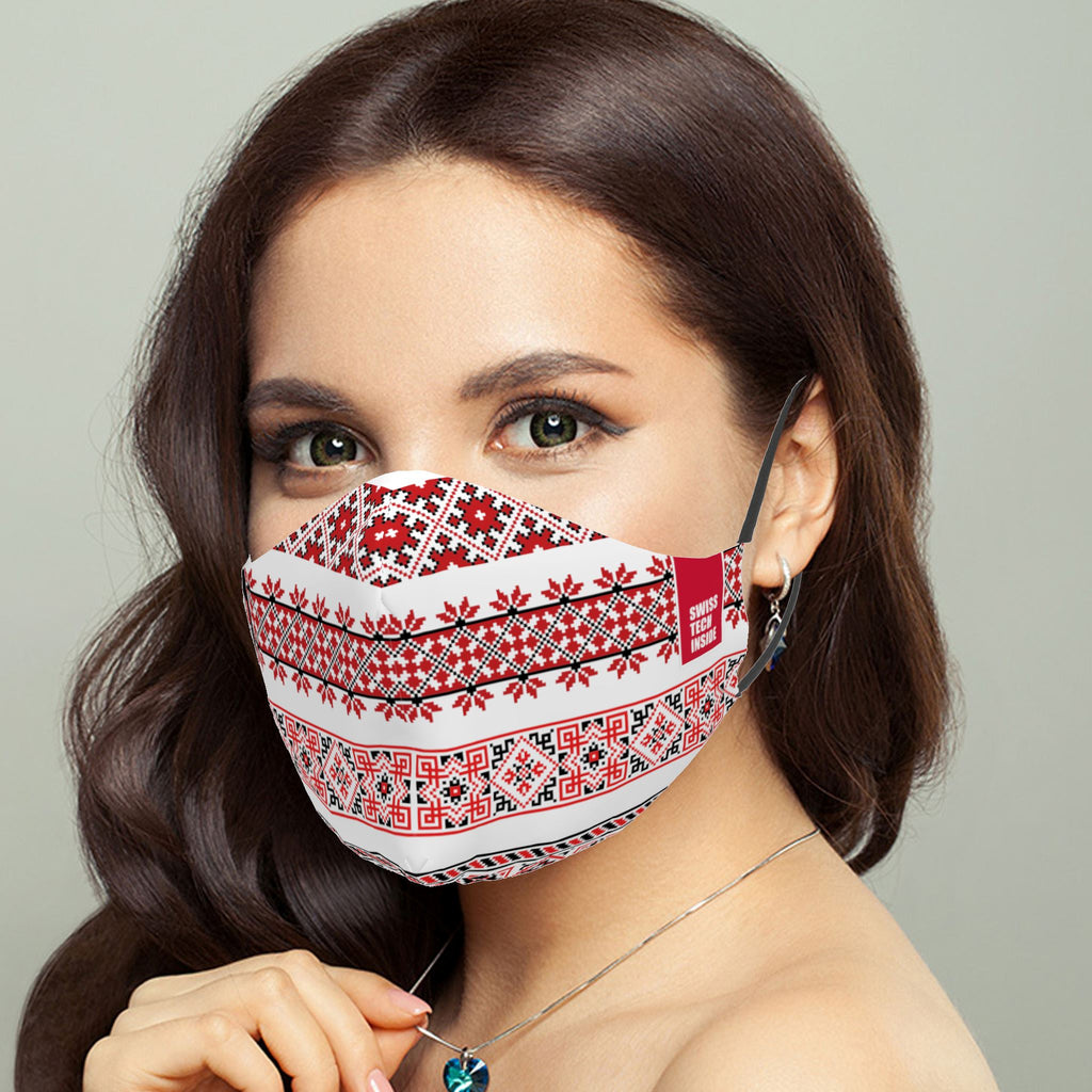 Mască Hungary Ethnic Vibes Textile Mask NotAnotherMask 