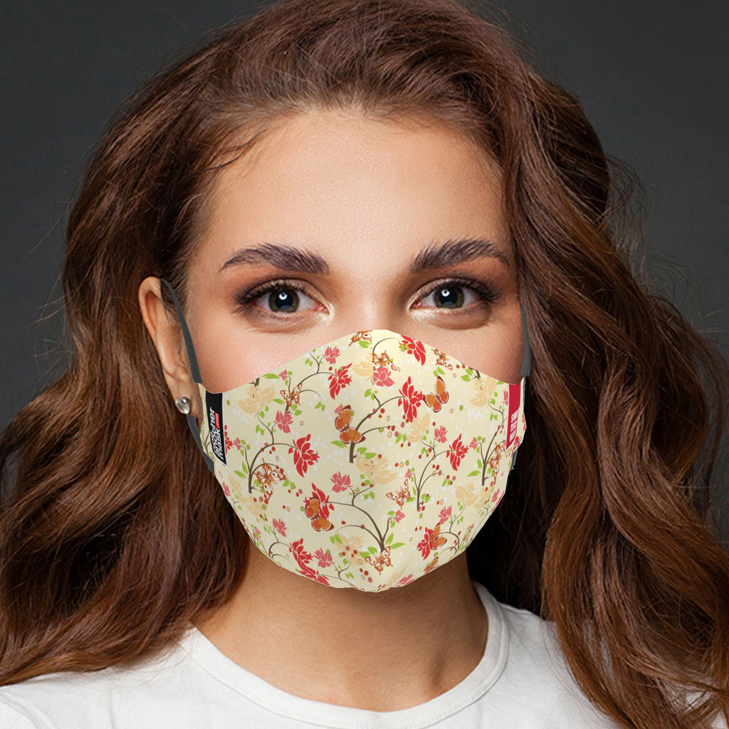 Mască Mid Summer Bloom Textile Mask NotAnotherMask