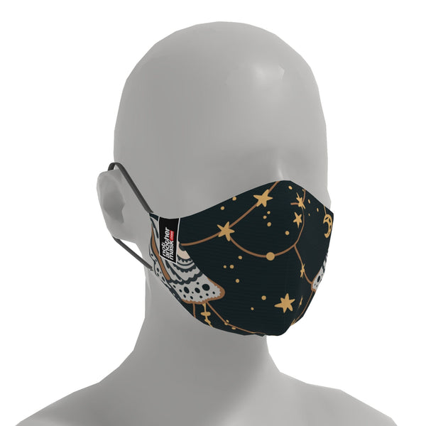 Mască Night Butterfly 3 Textile Mask NotAnotherMask