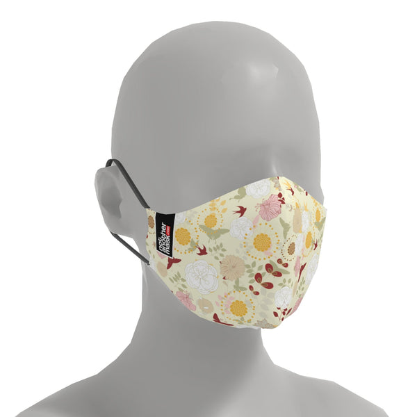 Mască Spring Flowers Textile Mask NotAnotherMask