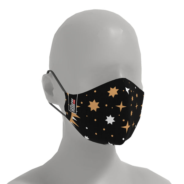 Mască Stars and Sun 2 Textile Mask NotAnotherMask 