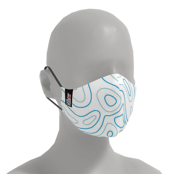 Mască Wooble Circlelines Textile Mask NotAnotherMask