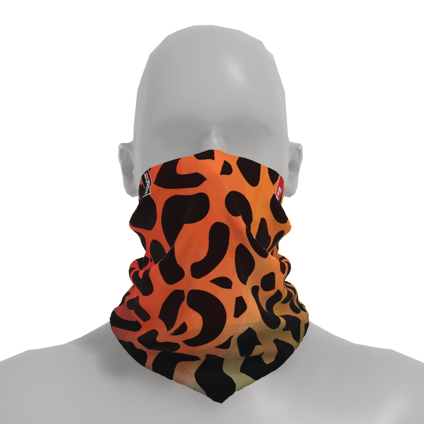 Neck-Gaiter Color Animal Print Neck Gaiters PrintCenterShop Short 25x25 cm 