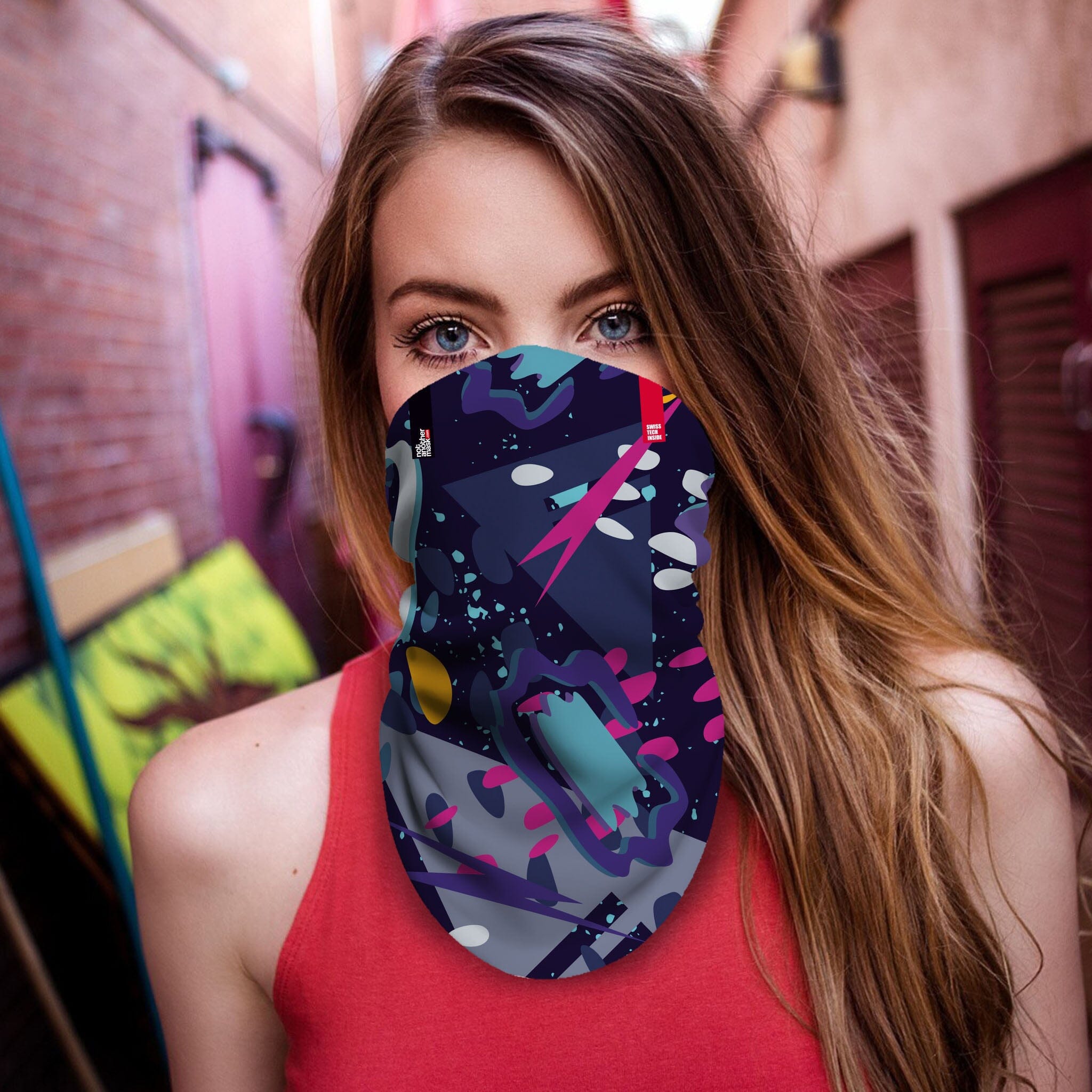Neck-Gaiter Cosmic Neck Gaiters PrintCenterShop Long - 25x50 cm 