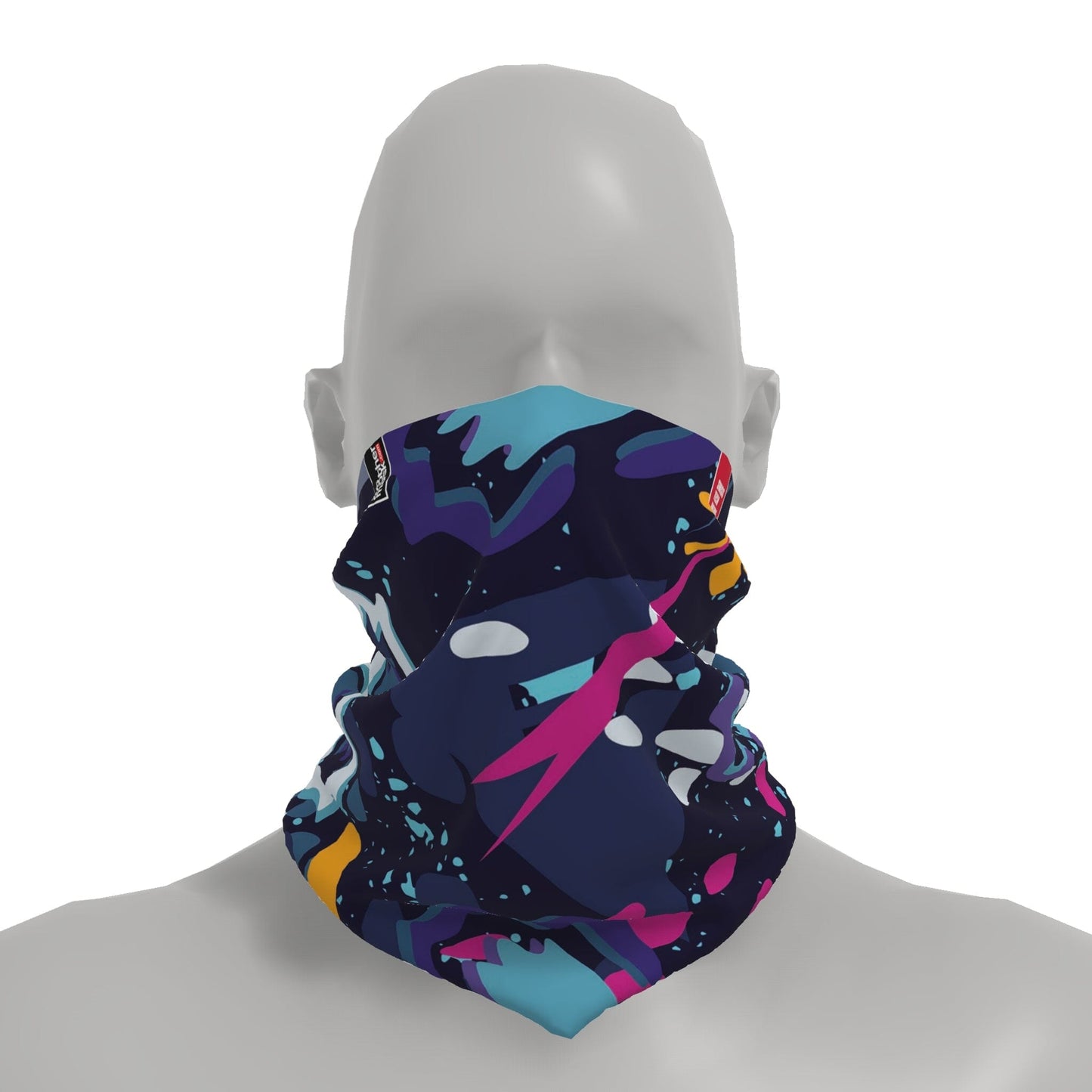 Neck-Gaiter Cosmic Neck Gaiters PrintCenterShop Short - 25x25 cm 