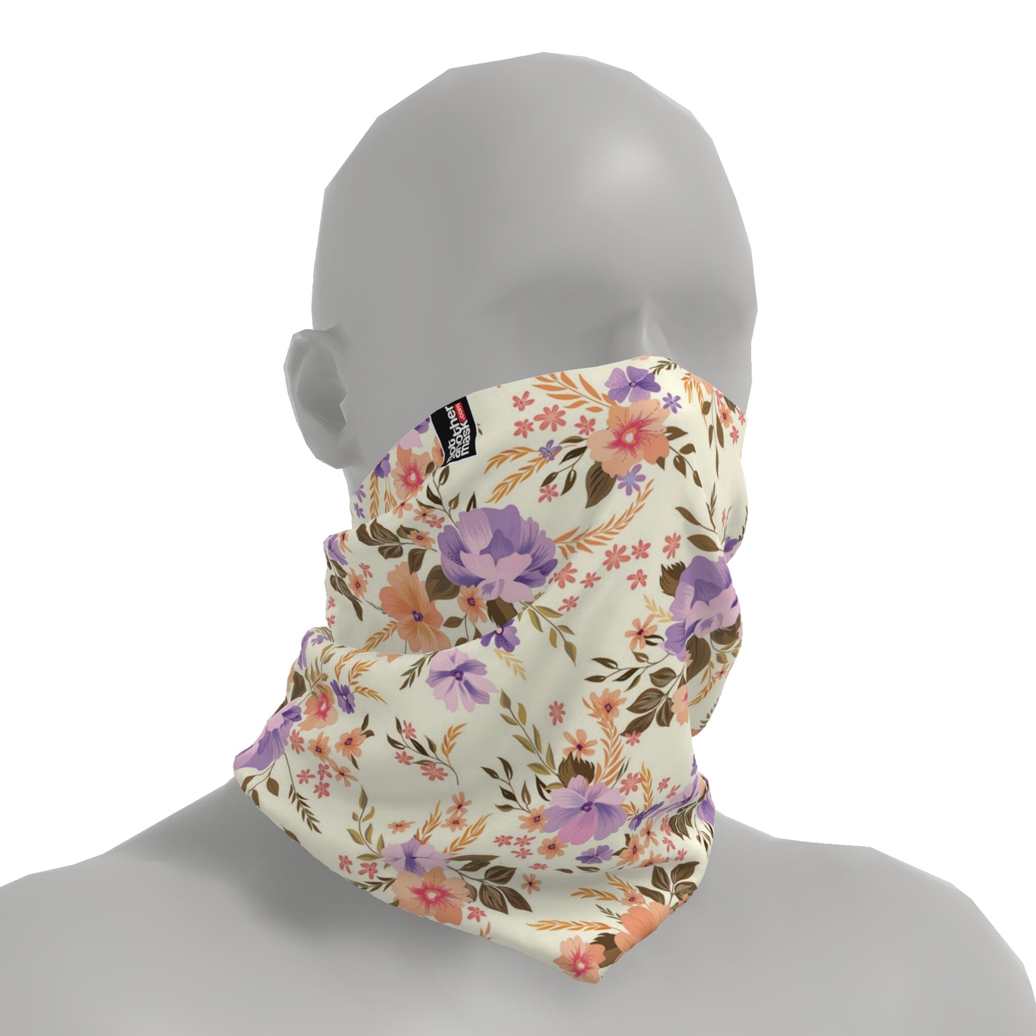 Neck-Gaiter Floral Neck Gaiters PrintCenterShop 