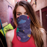 Neck-Gaiter Game of the Planets Neck Gaiters PrintCenterShop Long - 25x50 cm 