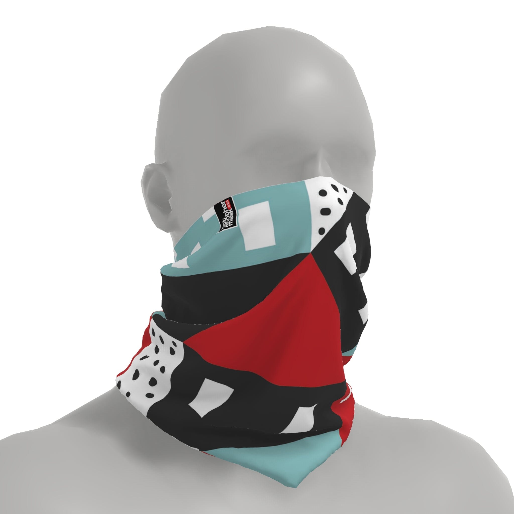 Neck-Gaiter Geometric Forms Neck Gaiters PrintCenterShop 