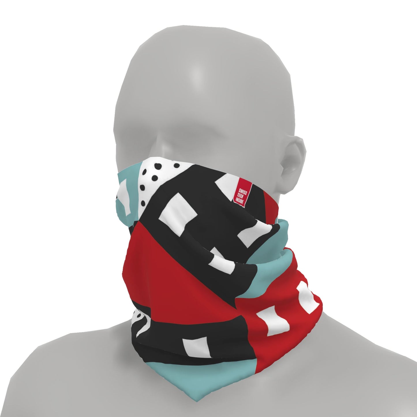 Neck-Gaiter Geometric Forms Neck Gaiters PrintCenterShop 